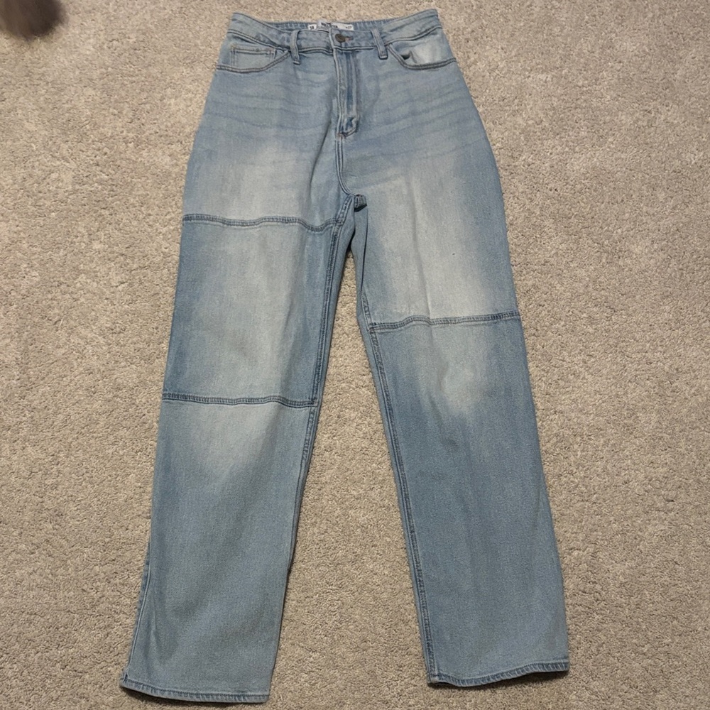 Hollister Light Blue High-Rise Jeans